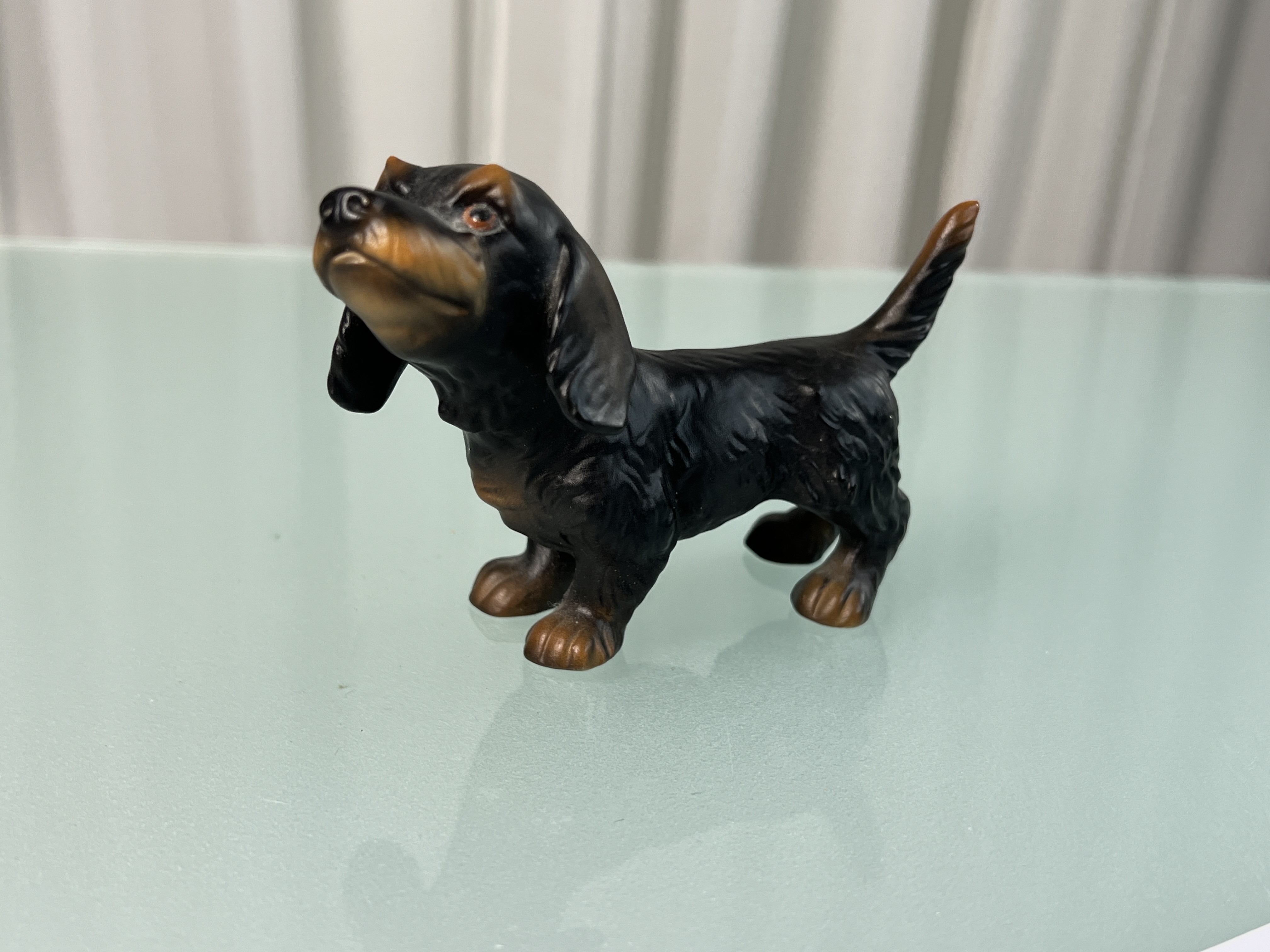 Goebel Vogel Figur Hund Dackel 9 x 12 cm. 1 Wahl Top Zustand     
