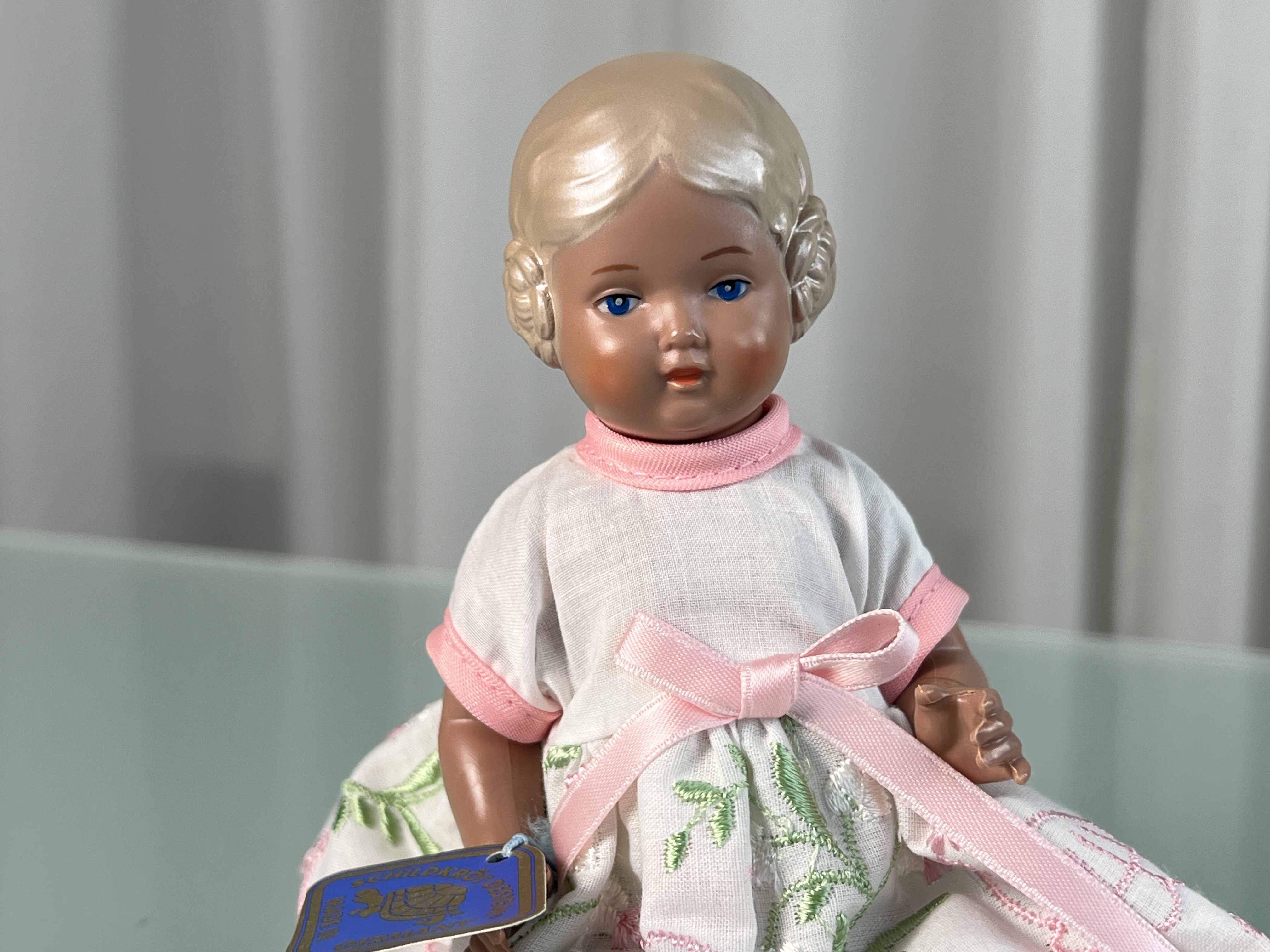 Schildkröt-Puppe Schildkrötpuppe Puppe 18 cm. Top Zustand  