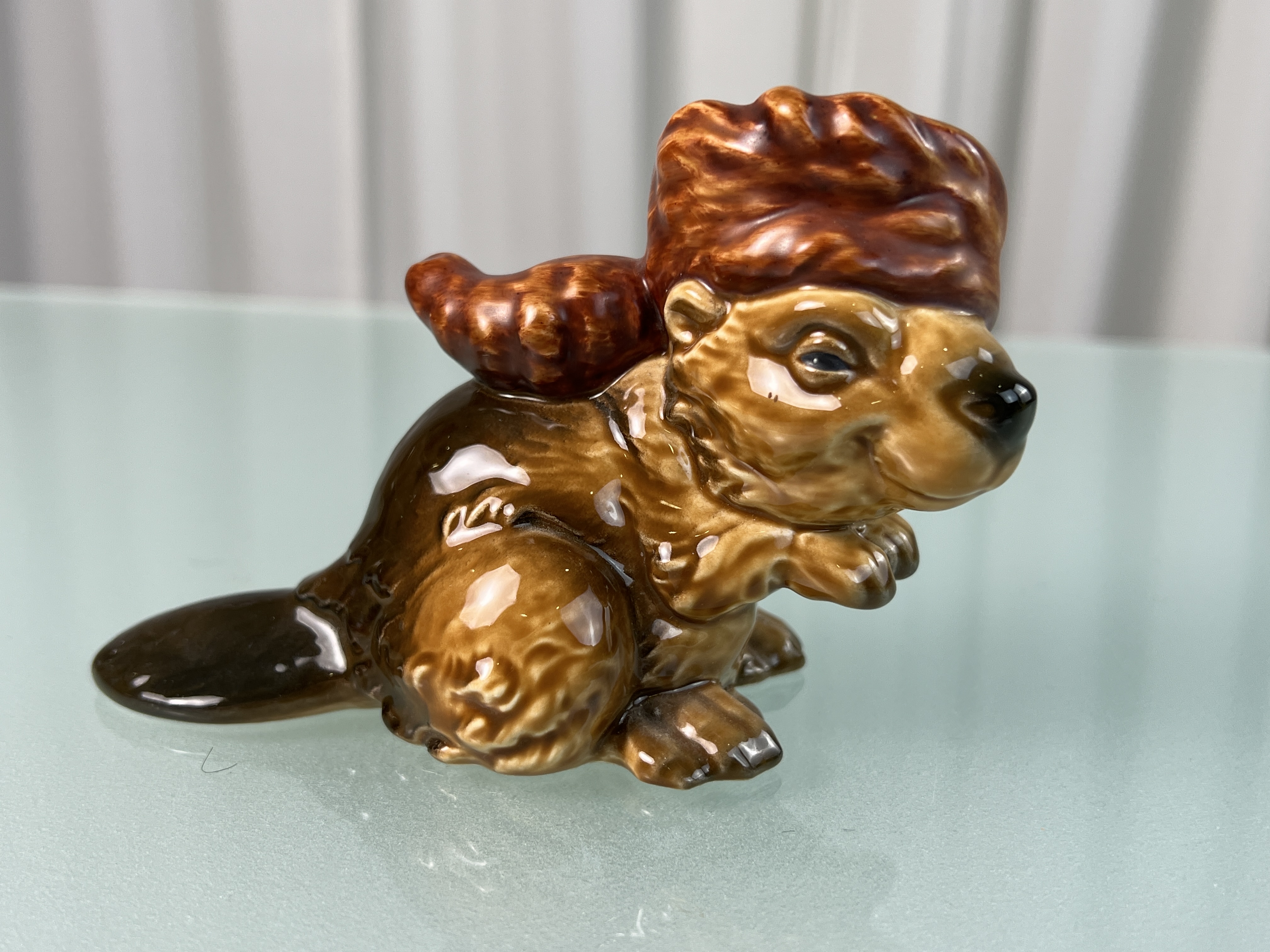 Goebel Vogel Figur Biber 9 cm. 1 Wahl Top Zustand     